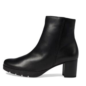 Gabor 52.071 Essential Black Leather Comfort Ankle Boots UK4.5/US7.5 $229